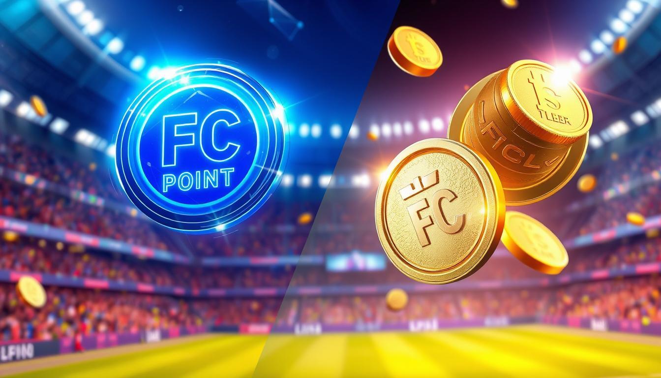 Qual a diferença entre FC Points e coins no Ultimate Team
