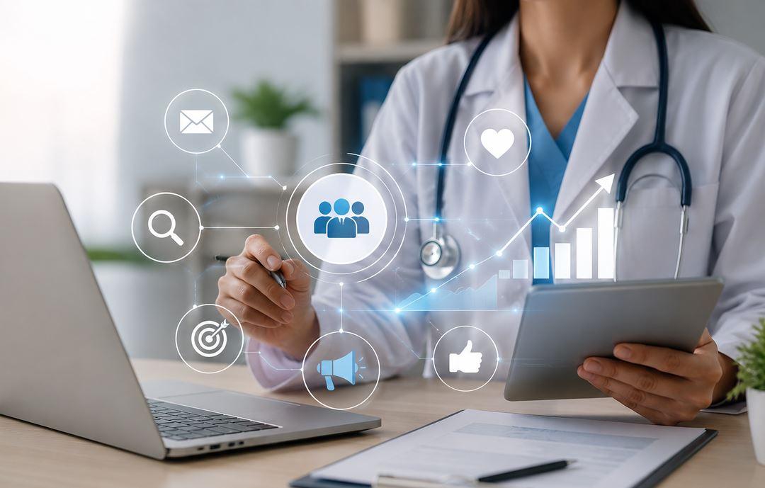 Técnicas essenciais para atrair pacientes com marketing digital médico